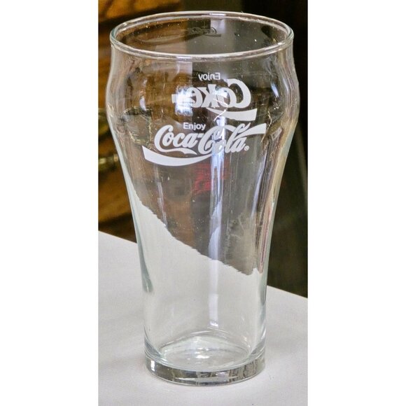 Coca-Cola Contour Glass Tumbler 16 Oz - Picture 1 of 3